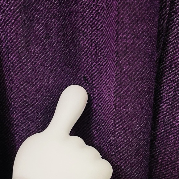 Injiri Wool Dress Handwoven Embroidered Folk Tunic Pink Purple Ethnic Boho Sz S - Picture 13 of 16